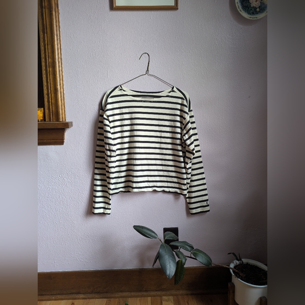 Everlane Mariner Boatneck Tee Size Small